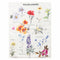 Wildflower Tapestry Bohemian Tapestries Wall Hanging Flower Reference Chart
