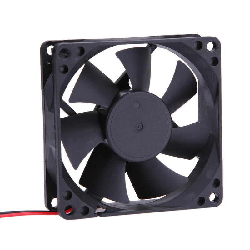 80x80x25mm 24V Brushless DC 7 Blade PC Cooler Fan Low Noise High-Sp