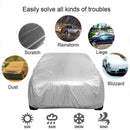 Car Full Cover Waterproof UV Dust Rain Resistant Fit XL For Large Cars,Size B6G6