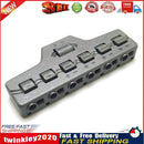 6 Ports Wire Connector Distribution LED Terminal Block Cable Splitter (B) Newly