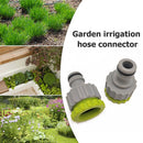 Irrigation Water Splitter Thread Nipple Joint Garden Hose Quick Connector