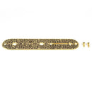 Zinc Alloy Iron Carving Bridge Switch Control Plate for TL Tele Electric Guitar