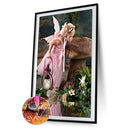 5D DIY Full Drill Diamond Painting Fairy Tale Girl Cross Stitch Embroidery
