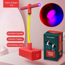 Antiskid Foam Jumper Outdoor Training Pogo Stick Kids Bounce Toys (Red) Newly