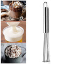 Stainless Steel Bead Ball Whisk Household Blender Hand Held Egg Beater Tool