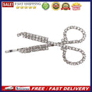 Rhinestone Scissors Hair Clip Women Barrettes Hairpin Girls Hairgrips Headwea