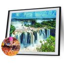 Aediea 5D DIY Diamond Embroidery Paintings Large Waterfall Rhinestone