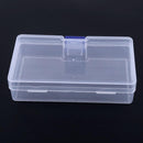 Transparent Tool Box Electronic Parts Storage Holder Jewelry Home Organizer