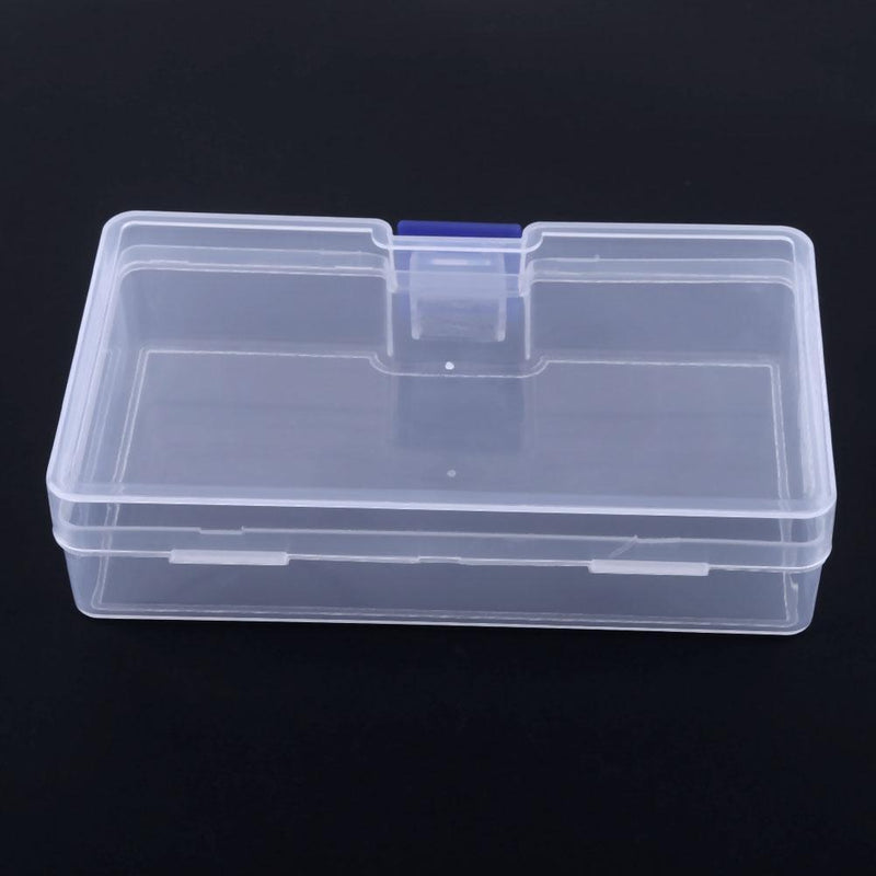 Transparent Tool Box Electronic Parts Storage Holder Jewelry Home Organizer