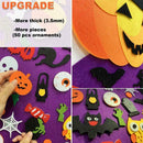 DIY Felt Christmas Tree Xmas Tree Gift Door Wall Ornament Halloween W9L3