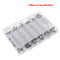 400pcs 1uF - 1000uF 6.3V-50V 24 Values SMD Aluminum Electrolytic Capacitors Kit