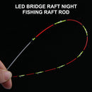 55cm Raft Stick Tip Refit Replacement Fishing Tackles (Half Titanium 0.3mm)