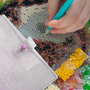 Diamond Painting Storage Book Bead Container A5 Album Binder (Purple) Newly