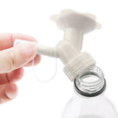 Sprinkler Nozzle Watering Bottle Water Cans for Flower Irrigation(Champagne
