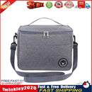Portable Lunch Insulation Bag Waterproof Food Ice Pack Thermal Bags (Gray) Newly
