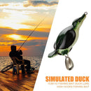 Simulation Duck Fishing Lure 7cm 11g Lifelike Double Hooks False Bait (2)