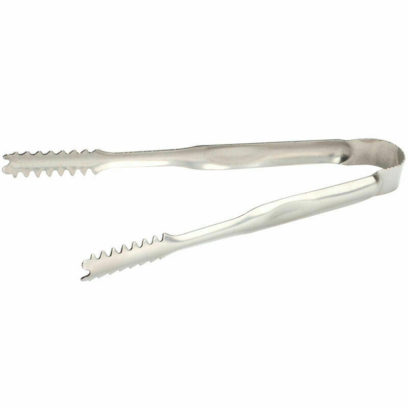 ice tool Tongs Bar BBQ Salad Serving Steel Metal Tong Kitchen best