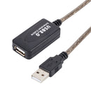 33ft USB 2.0 Extension Repeater Cable Signal Booster A Male to A Female