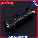 Schlüsselanhänger Taschenlampe Taschenlampe USB wiederaufladbare wasserdichte La