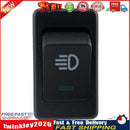 12V 35A 4 Pin Fog Light Rocker Switch with LED for Car Truck Dash (Green) Newly