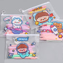 Organizer File Folder File Bag Stationery Storage Bag Pencil Case Ring Zipper