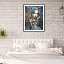 Girl Diamond Painting 5D DIY Full Round Drill Rhinestone