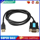 USB to RS232 COM Serial Port Cable Laptop 9 Pin Adapter for Win 10/8/7/XP