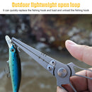 Outdoor Saltwater Fishing Lures Pliers Hook Remover Braid Line Cutter Scissors