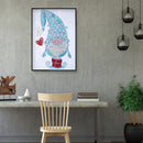 Special Shaped Ornaments DIY Love Heart Gnome Kit Part Drill 5D Diamond Painting