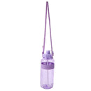Portable Women Summer Gym Water Bottle Straw Large Capacity (Purple 2000ml)