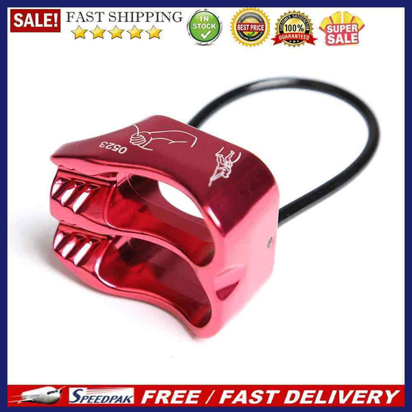 25kN Rock Climbing Abseiling Device Carabiner Outdoor Downhill Descender Ki
