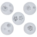 Jewelry Making Hairpin Clay Moulds Crystal Glue Rose Flowers Mold Silicone