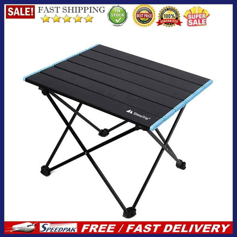 Folding Table Multifunctional Aluminum Alloy Portable Outdoor Camping BBQ D