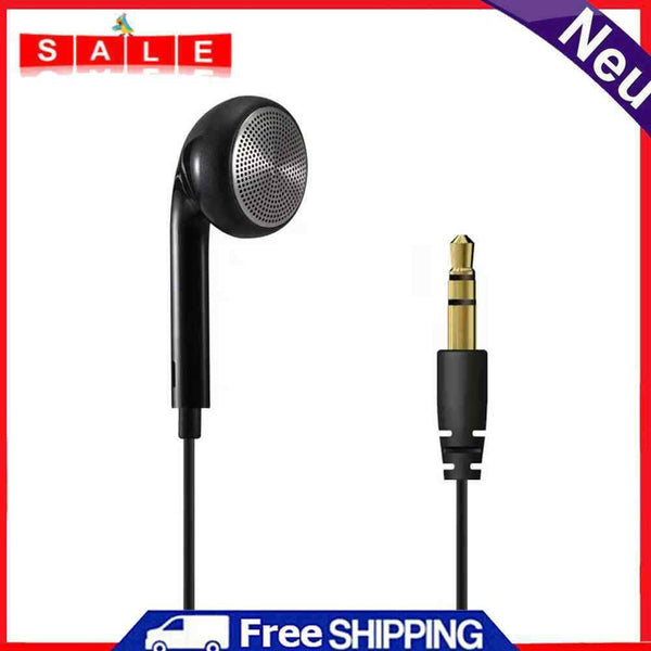3.5mm Mono in Ear Music Headphone Riding Walkie Talkie Single Sided Earphone Kit