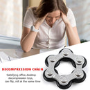 Bicycle Chain Buckle Fidget Finger Toys Stress Reliever for Kids Adults Key R