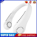 Bladeless Hanging Neck Fan Mini Leafless Mute Fans (White Upgraded Plastic)