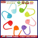 100pcs Locking Stitch Marker Lock Pins Plastic Ring Markers for Knitting