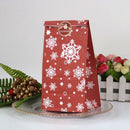 Claus Present Case Candy Package Christmas Gift Bag Shop Loot Cookies Bags