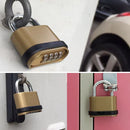 Combination Padlock Zinc Alloy 4-digit Number Password Lock Code Lock