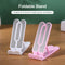 Foldable Tablet Holder Height Adjustable Smart Phone Cooling Stand (Pink) Newly
