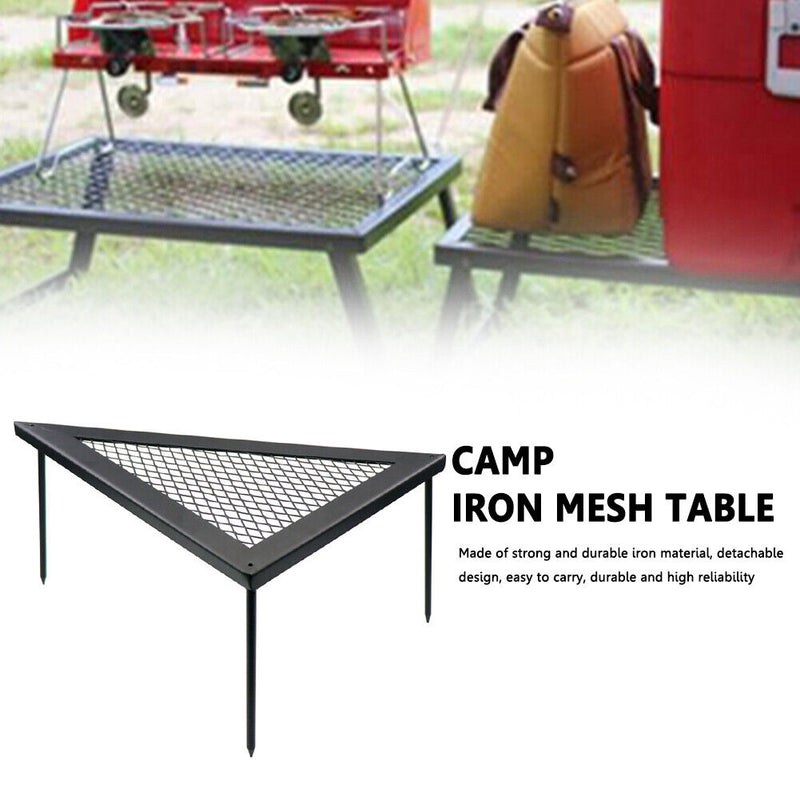 Outdoor Barbecue Iron Net Table Camping Home Kitchen Cooking BBQ Grill Racks