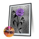 5D DIY Full Round Drill Diamond Painting Rose Drawing Newly