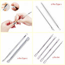 Triangle Rod Cuticle Pusher Nail Polish Clean Stick Dead Skin Remover