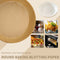 Air Fryer Liners - 100 Pieces Unbleached Air Fryer Parchment Paper (16cm)