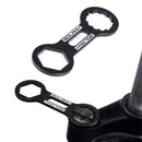 Bolany Aluminum Alloy MTB Bike Front Fork Cap Wrench Repair Tools (Black)