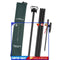 Double Shepherd Hooks Adjustable Folding Hanger for Solar Lights (Black)