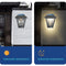 Retro Solar Light Outdoor Motion Sensor Street Garden Wall Lamp (Square) Newly