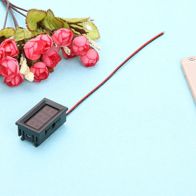 0.56inch LED Display DC 4.5-30V Two-wire Digital Voltmeter(Blue)