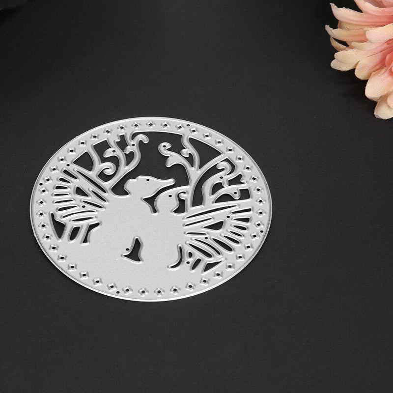 1pc Circle Frame Lover Embossing Metal Cutting Dies Stencils For Album-149916