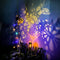 #A Solar Watering Can Lights Iron Hollow Art Decorative Outdoor Garden Hanging